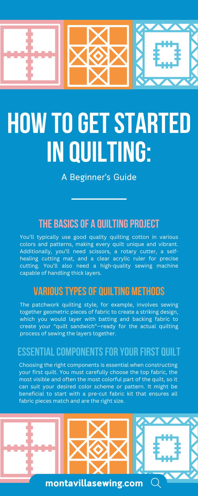 How To Get Started in Quilting: A Beginner’s Guide