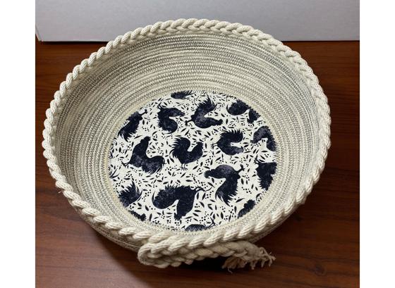 Basic Rope Bowl with Fabric Bottom | Montavilla Sewing Centers