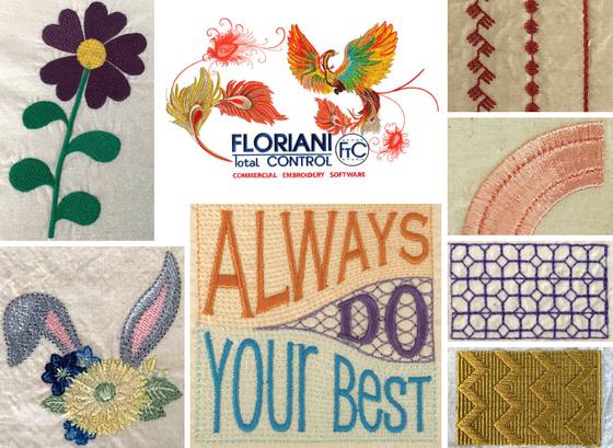 Floriani Total Control U (FTCU) embroidery software training class.
