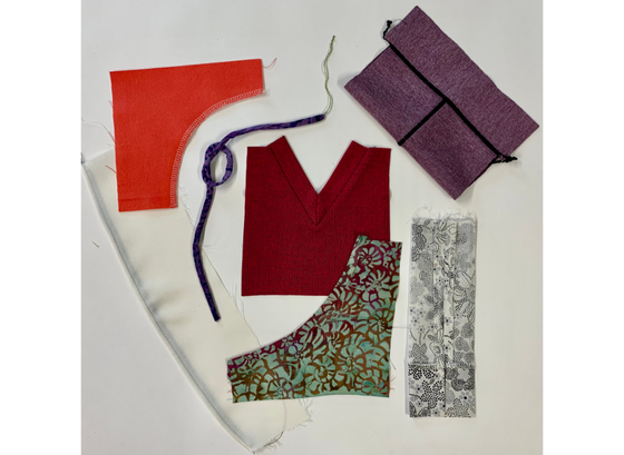 Serger advanced overlock techniques and rolled hem stitch class.