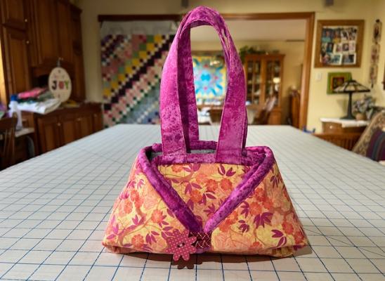 Small iron caddy folded up