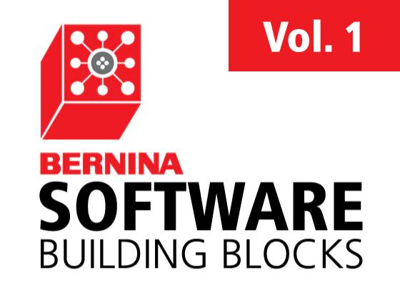Bernina Commercial embroidery machine building blocks software level one.
