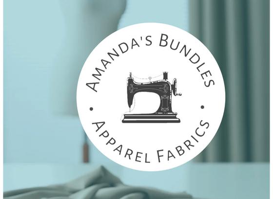 Coordinating bundles of premium colorful quilting fabrics curated by Amanda.