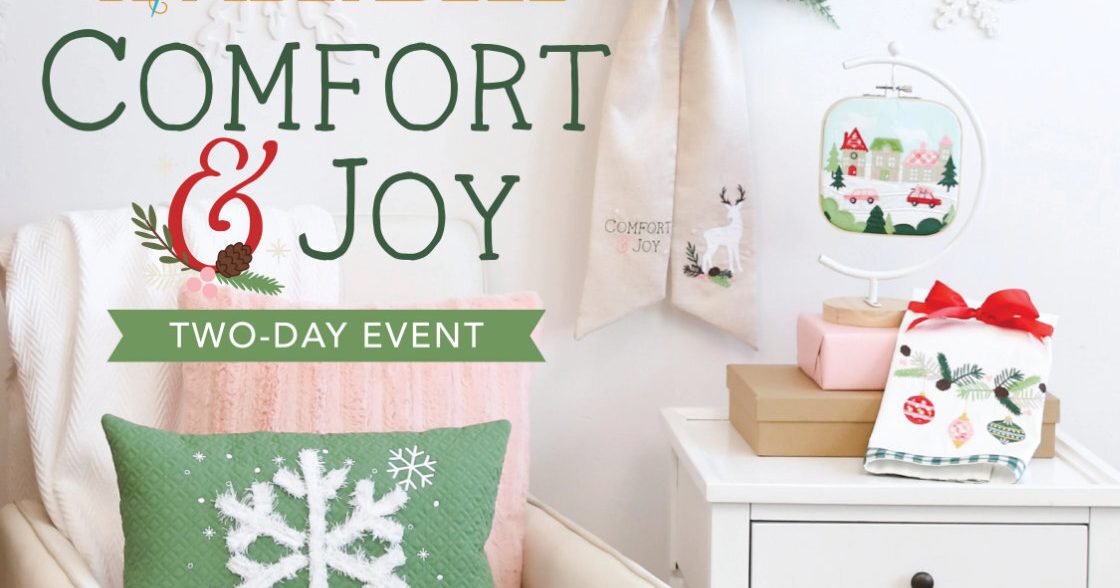 Kimberbell's Comfort & Joy Virtual Event