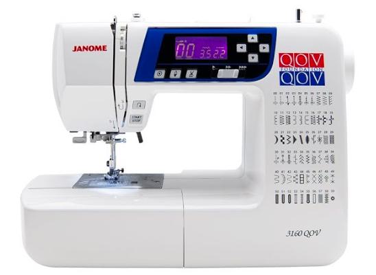 Janome 3160QDC electronic computerized sewing and decorative quilting machine.
