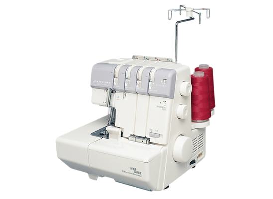 Janome MyLock 634D professional multi-thread home serger and fabric edge trimmer.