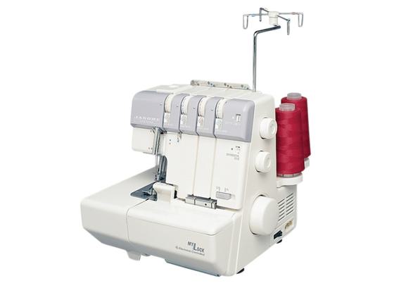 Janome MyLock 634D professional multi-thread home serger and fabric edge trimmer.