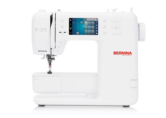 Bernina 325 sewing machine isolated on a plain background.