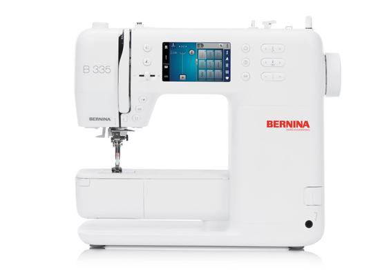 Bernina 335 sewing machine isolated on a clean background.