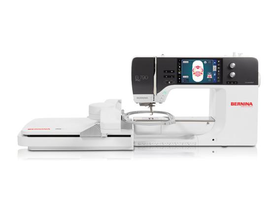 Bernina 790 PRO sewing, quilting, and embroidery machine on a plain background.