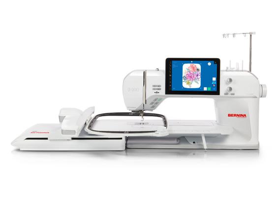 Bernina 990 sewing and embroidery machine in a small thumbnail profile view.