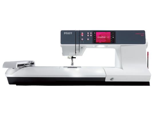 Pfaff Creative 3.0 advanced computerized sewing and decorative embroidery machine model.