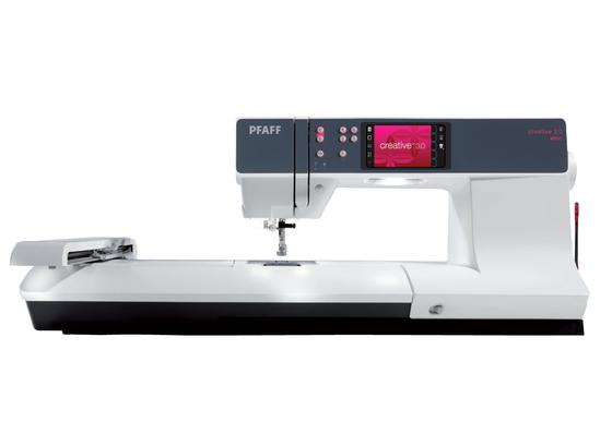 Pfaff Creative 3.0 advanced computerized sewing and decorative embroidery machine model.