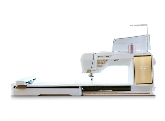 Pfaff Designer Epic 3 luxury top-of-the-line sewing, quilting, and embroidery system.