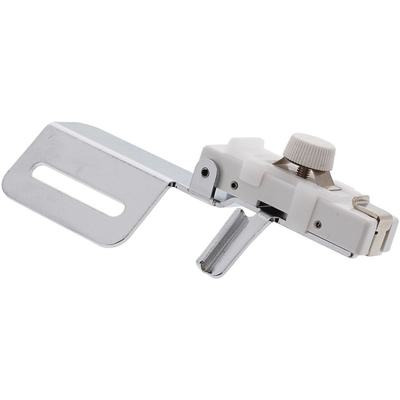 Janome dual-groove cording and piping channel insertion presser foot replacement part.