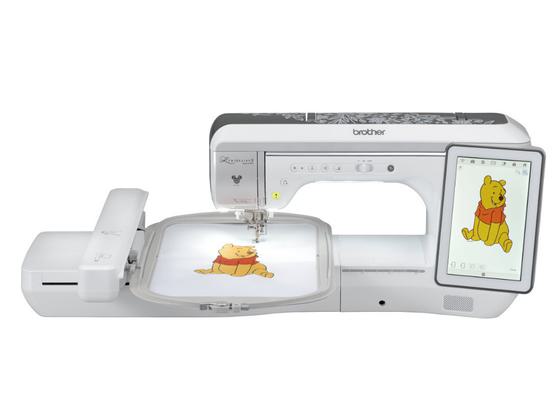 Brother Luminaire 3 Innov-ís XP3 sewing and embroidery machine with a large screen on white.